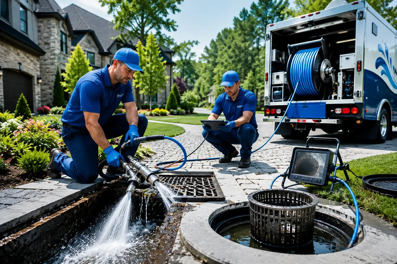 Local outdoor drain cleaning professionals in Whitinsville, MA